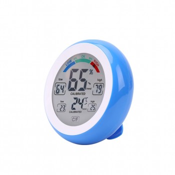 Digital Thermometer Hygrometer Temperature Humidity Meter Max Min Value Trend Display