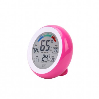 Digital Thermometer Hygrometer Temperature Humidity Meter Max Min Value Trend Display