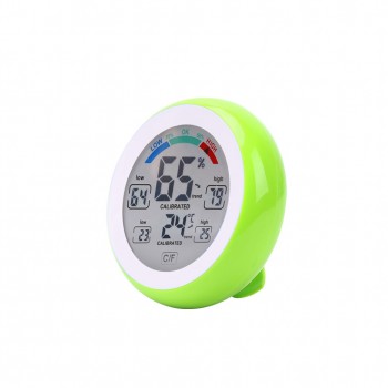Digital Thermometer Hygrometer Temperature Humidity Meter Max Min Value Trend Display