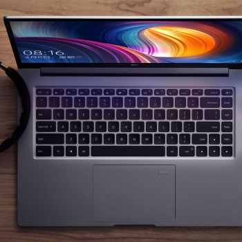 Original Xiaomi Mi Laptop Pro 15.6 Inch Intel Quad Core NVIDIA GeForce MX150 1920x1080 FHD Fingerprint Unlock Dark Grey