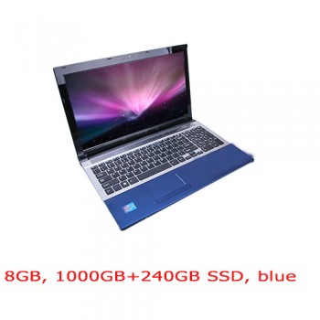 15.6inch I7 gaming laptop 8GB optional 240GB SSD optional 1TB HDD 1920*1080 HD DVD ROM/RW camera Windows 10 notebook computer