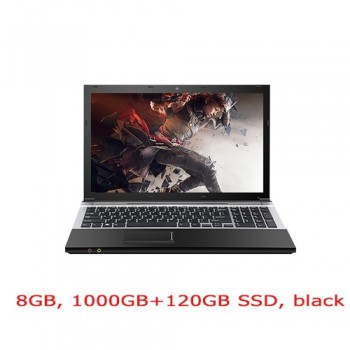 15.6inch I7 gaming laptop 8GB optional 240GB SSD optional 1TB HDD 1920*1080 HD DVD ROM/RW camera Windows 10 notebook computer