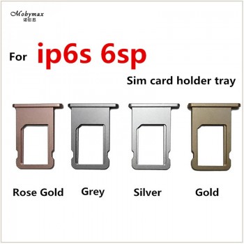 New Sim Cards Adapters For Apple iPhone 6S 6SPlus Micro Sim Card Tray Slot Holder Replacement Acessories+ Customize IMEI Code