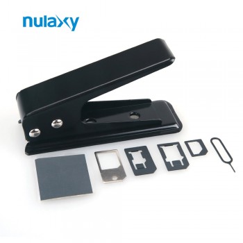 Nulaxy Sim Card Adapter High Quality Sim Card Cutter Nano-Micro Nano-Standard Micro-Standard Nano Sim Adapter for Cellphone