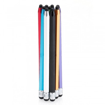 Hex Dual Heads Capacitive Touch Screen Pen Stylus For iPad iPhone Samsung Sony