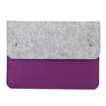 11 13 14 15.4 15.6 Fashion Wool Felt Laptop Bag Pouch Case for Macbook /Lenovo/HP/Dell Notebook Cover for Macbook Air 13 Sleeve