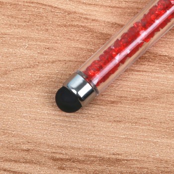 FFFAS Tablet Stylus Pen Mini Diamonds 3.5mm Earphone Port Dust Plug Mobile Phone Touch Pen For Apple IPhone IPad PC Latop Decor