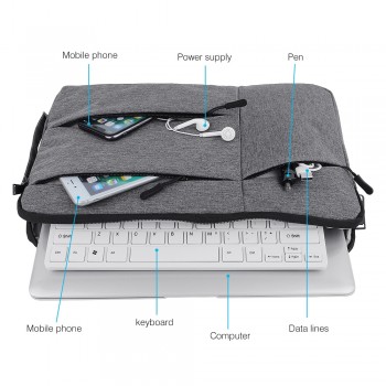Laptop Bag For Macbook Air Pro Retina 11 12 13 14 15 15.6 inch Laptop Sleeve Case PC Tablet Case Cover for Xiaomi Air HP Dell