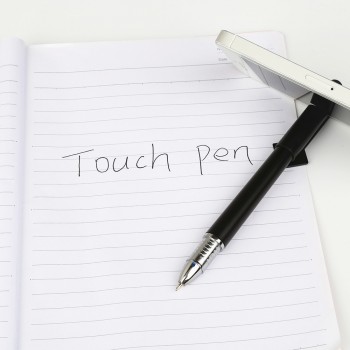 Multi-function Mobile Phone Stylus + Ball pen + Mobile Phone Stand Holder Gift Advert ad Logo Custom Picture DIY for Iphone 6 7