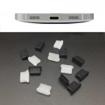 dropshipping 5pcs Dustproof Cover Cap Jack Charger Plug Type-C Port Anti-dust For Mobile Phone JLRJ88