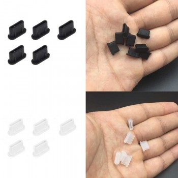 dropshipping 5pcs Dustproof Cover Cap Jack Charger Plug Type-C Port Anti-dust For Mobile Phone JLRJ88