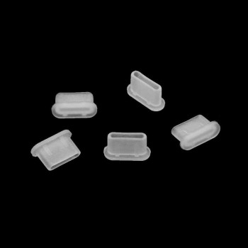 dropshipping 5pcs Dustproof Cover Cap Jack Charger Plug Type-C Port Anti-dust For Mobile Phone JLRJ88
