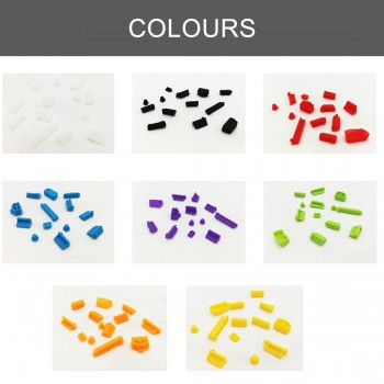 Marsnaska 13Pcs/set Silicone Anti Dust Plug Cover Stopper Laptop dust plug laptop dustproof usb dust plug Computer Accessories
