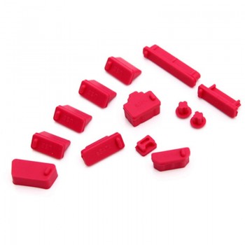 2018 13Pcs/set Silicone Anti Dust Plug Cover Stopper Laptop dust plug laptop dustproof usb dust plug Computer Accessories