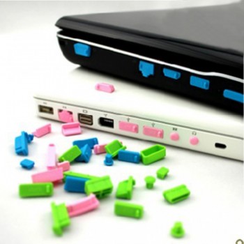 2018 13Pcs/set Silicone Anti Dust Plug Cover Stopper Laptop dust plug laptop dustproof usb dust plug Computer Accessories
