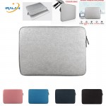 New Laptop waterproof Bags Sleeve Notebook Case for Lenovo Macbook air 11 12 13 14 15 15.6 inch Cover Retina Pro 13.3zipper bag