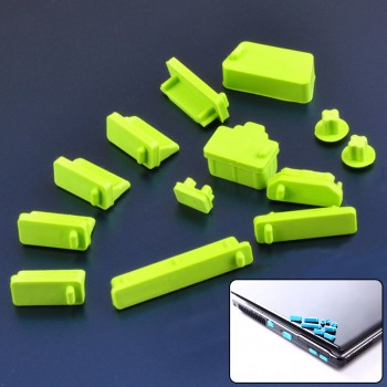 Marsnaska 13Pcs/set Silicone Anti Dust Plug Stopper Laptop dust plug laptop dustproof usb dust plug Computer Accessories
