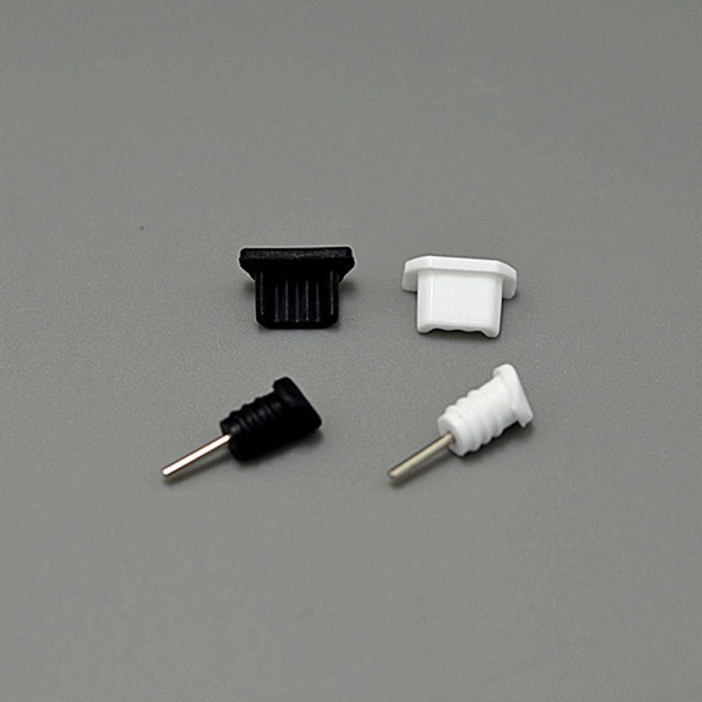 10set a lot Dust Plugs Plug 3.5 Micro Earphone Plug Micro USB Plug For Android phone 3.5mm Earphone Jack  For Samsung  Xiaomi