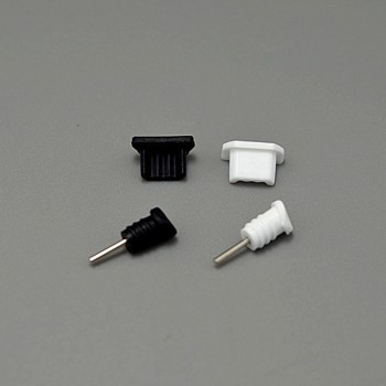 10set a lot Dust Plugs Plug 3.5 Micro Earphone Plug Micro USB Plug For Android phone 3.5mm Earphone Jack  For Samsung  Xiaomi