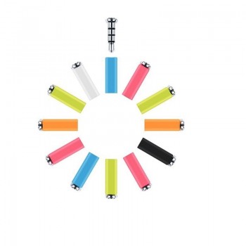 3.5 MM Headphone Jack Smart Quick Button One Click Auxilary Button Gadget Button Earphone Anti Dust Plug For Xiaomi Samsung LG
