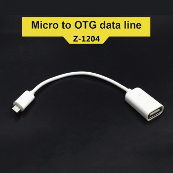Micro USB OTG Cable Data Transfer Micro USB Male to Female Adapter for Samsung HTC Android JLRL88