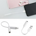 Support IOS 10. 2/Latest 12.1 For Lightning Audio Converter Headphone 3.5mm Jack Adapter Play Music For iPhone 5 6 7/8 X Xs Max