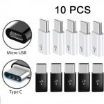Etmakit 10 Pcs USB 3.1 USB-C Type C Male to Micro USB Female Adapter Converter NK-Shopping