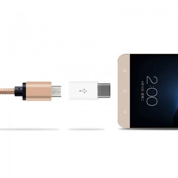 Etmakit 10 Pcs USB 3.1 USB-C Type C Male to Micro USB Female Adapter Converter NK-Shopping