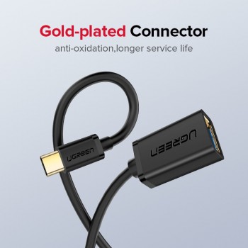 Ugreen USB C OTG Cable USB 3.0 USB 2.0 OTG Adapter Type C OTG For Samsung Galaxy S8 S9 HUAWEI P10 P20 Mate10 Pro Macbook USB OTG