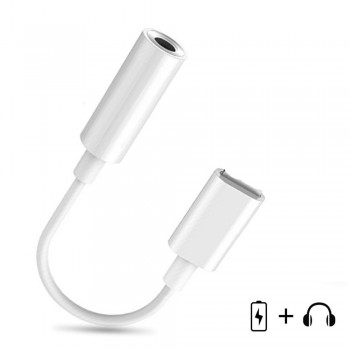 For Lightning to 3.5mm Headphone Jack Audio Cable Converter Adapter Aux For iPhone 7 X Earphone Splitter IOS 12 Male to Female