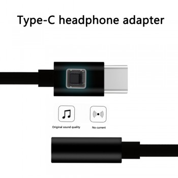 USB Type-C to 3.5mm Headphone Jack AUX Audio Cable Adapter for Samsung LG Nexus Oneplus Nokia Xiaomi Huawei Type C Smart Phones