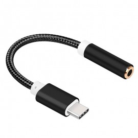 AUX Jack Type C To 3.5mm Earphone Headset Cable Adapter USB C Audio Cable Adapter For Xiaomi Mi8 Mi6 For Huawei P20 Mate 10 Pro