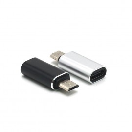 Micro USB Male to Type C Female Adapter Converter Connector Aluminium Alloy for Phone Tablet Q99 SGA998