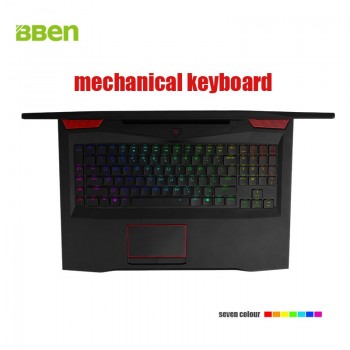 Bben Notebook Windows 10 Intel Core i7-7700HQ quad Core 17.3 inch IPS Screen 32GB DDR4 RAM  M.2 512GB SSD 2TB HDD Laptop