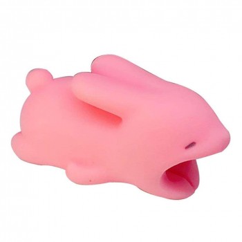 Etmakit Cable Protector Cute Animal Bite Shape Prevents Breakage Cable Protects for iPhone NK-Shopping