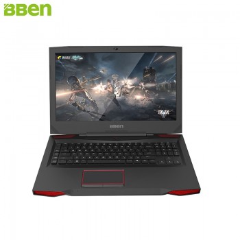 BBEN G17 Laptop Gaming Computer 32G RAM 512G SSD 2T HDD Intel i7 7700HQ GDDR5 NVIDIA GTX1060 Windows 10 RGB Mechanical Keyboard