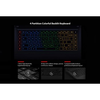 Xiaomi Mi Gaming Laptop 15.6 Inch Win 10 Intel Core I7-8750H Hexa Core 16GB RAM 256GB SSD Dual WiFi Bluetooth 4.1 Notebook