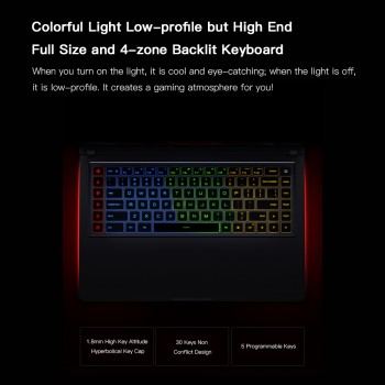 Original Xiaomi Mi Game Laptop 15.6 inch GTX 1050Ti Notebook 8th Enhance SSD 256G+1TB 8G i7 Six-Core/i5 Quad Core Computer PC