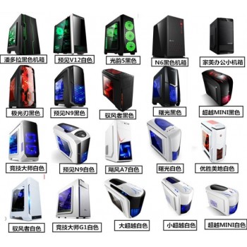 Gaming desktop Intel i3/i5/i7 /2GB/4GB/8gb ram 120Gb/1tb HDD with 18.5 22 24 inch monitor PC computer desktops