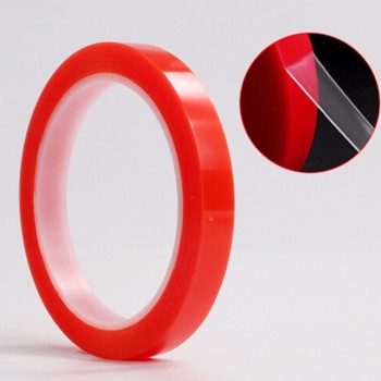 ACCESFINE for Mobile Phone LCD Panel Display Screen Repair 2mm-10mm*50M Strong Acrylic Adhesive Redamp;black Film Double Side Tape