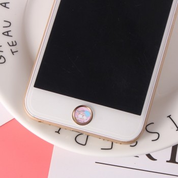 Cartoon Aluminum Touch ID Sensor Home Button Stickers For iPhone 5S 5C SE 6 6S 7 8 Plus For iPad air 2 mini 4 Fingerprint Keypad