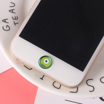 Cartoon Aluminum Touch ID Sensor Home Button Stickers For iPhone 5S 5C SE 6 6S 7 8 Plus For iPad air 2 mini 4 Fingerprint Keypad
