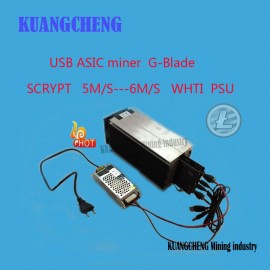 KUANGCHENG Mining industry Ltc miner Gridseed Blade G-Blade Scrypt Litecoin ASIC Miner 5.2~6Mh/s asic miner litecoin miner + PSU