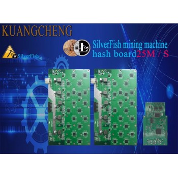 SilverFish hash board 25M Litecoin Miner Scrypt Miner the 420w better than ASIC miner Zeus 25M Litecoin can benefit all Scrypt c