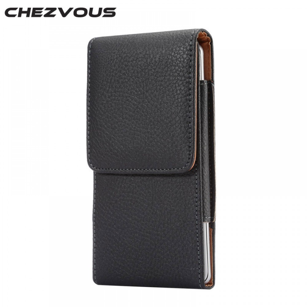 Universal Belt clip Holster for 4.0~6.3 Mobile Phone Bag Case Men Waist Bag for iPhone Samsung Huawei Hidden Magnetic Buckle