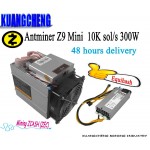Kuangcheng ZEC BTG miner Antminer Z9 Mini 10k ASIC Equihash ZCASH Miner low power Than Innosilicon A9 mining zcash Antminer S9