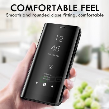 Smart Mirror Flip Case For Samsung Galaxy A5 A7 J3 J5 J7 2017 Full Cover Case For Samsung J4 J6 A6 A8 Plus J8 A7 2018 Case Coque