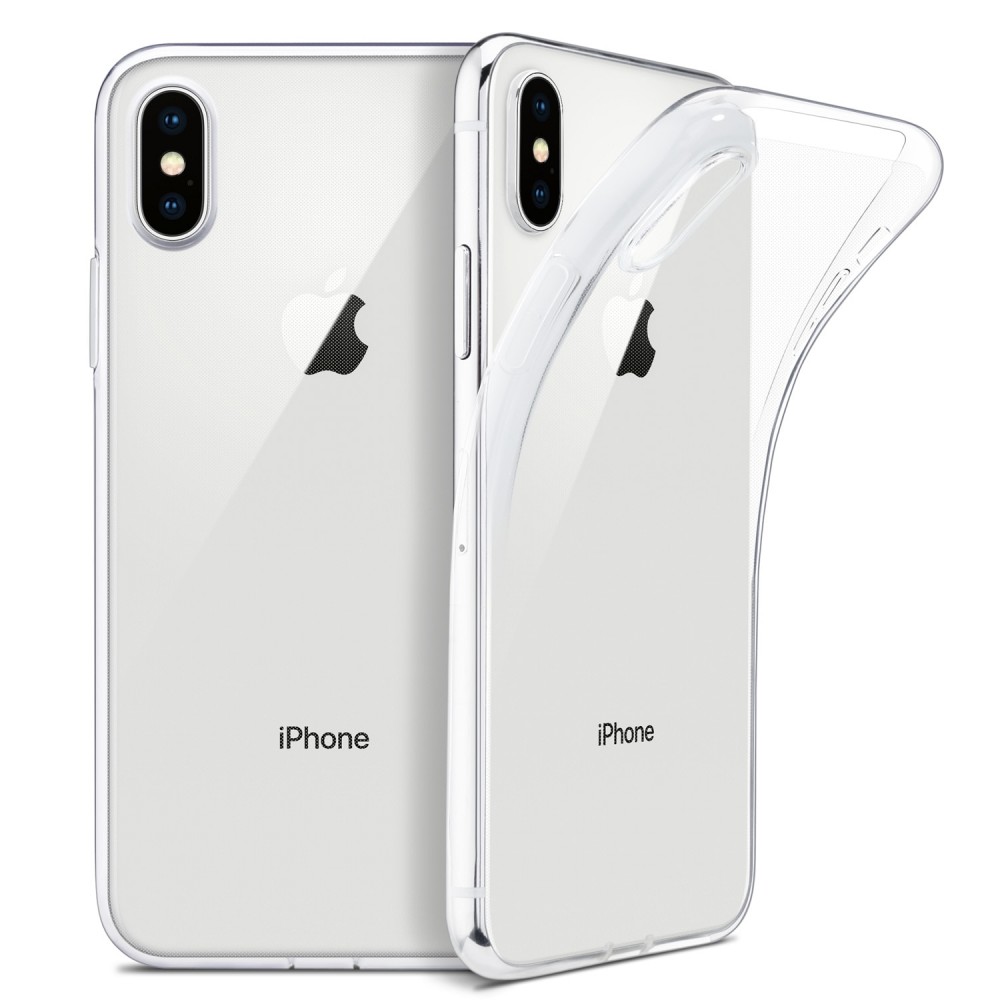 For iPhone X Case, WEFOR Slim Clear Soft TPU Cover Support Wireless Charging for Apple 5.8 iPhone X /iPhone 10 (2017 Release)