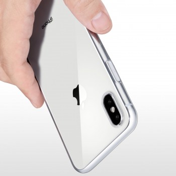 For iPhone X Case, WEFOR Slim Clear Soft TPU Cover Support Wireless Charging for Apple 5.8 iPhone X /iPhone 10 (2017 Release)
