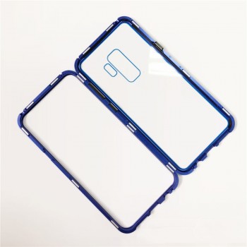 Magneto Magnetic Adsorption Metal Glass Case for Samsung Galaxy S8 Plus Cases Cover for Samsung Galaxy S9 Plus S7 Note 8 9 Case